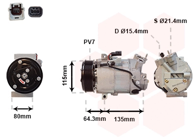 Compressor, air conditioning (4300K394)