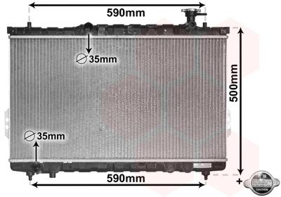 Radiator, engine cooling