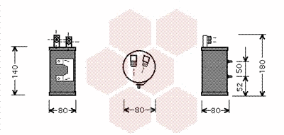 Dryer, air conditioning (5800D065)