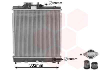 Radiator, engine cooling