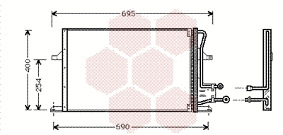 Condenser, air conditioning (18005227)