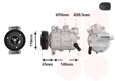Compressor, air conditioning (0301K714)