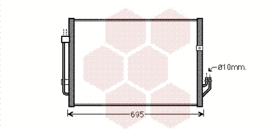 Condenser, air conditioning (13005331)