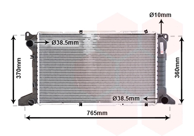 Radiator, engine cooling (18002204)