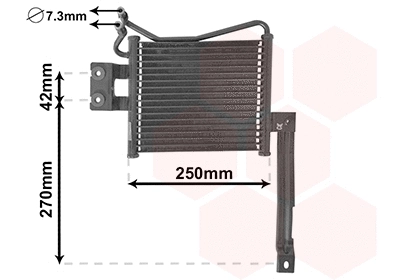 Oil Cooler, engine oil (82003331)