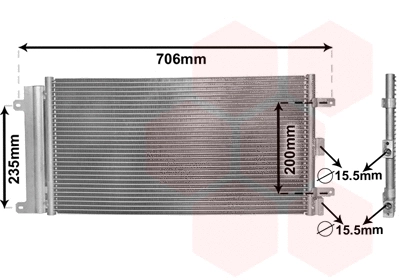 Condenser, air conditioning (17005342)