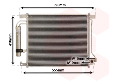 Condenser, air conditioning (13015703)