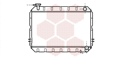 Radiator, engine cooling (53002217)
