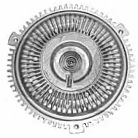 Clutch, radiator fan (0640740)