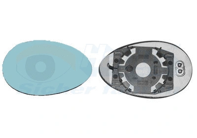Mirror Glass, exterior mirror (0156838)