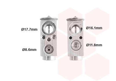Expansion Valve, air conditioning (37001352)