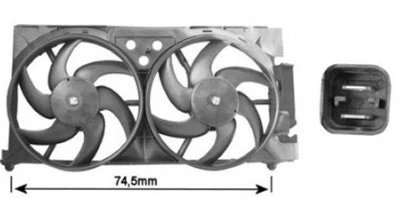 Fan, engine cooling (0903751)