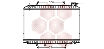 Radiator, engine cooling (13002151)