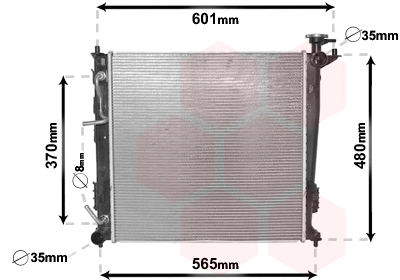 Radiator, engine cooling