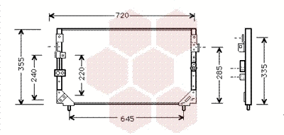 Condenser, air conditioning (53005225)