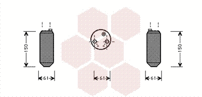 Dryer, air conditioning (8200D001)