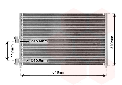 Condenser, air conditioning (17005303)