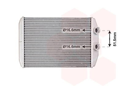 Heat Exchanger, interior heating (30016702)