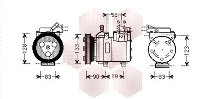 Compressor, air conditioning (8200K250)