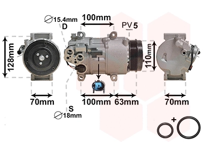 Compressor, air conditioning