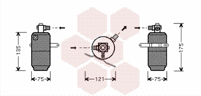 Dryer, air conditioning (3000D293)