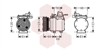 Compressor, air conditioning (8200K221)