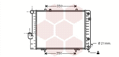 Radiator, engine cooling (30002096)