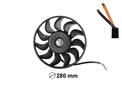 Fan, engine cooling (0325745)