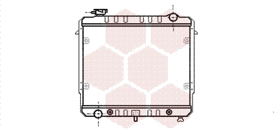 Radiator, engine cooling (21002003)