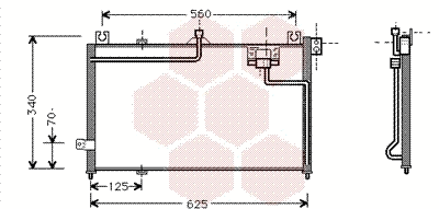 Condenser, air conditioning (27005125)