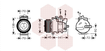Compressor, air conditioning (3000K439)