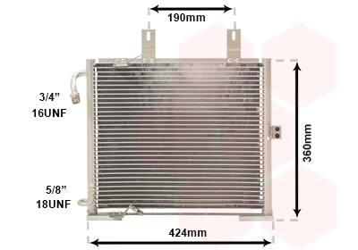 Condenser, air conditioning (06005147)