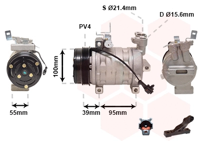 Compressor, air conditioning (5100K085)