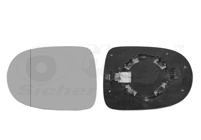 Mirror Glass, exterior mirror (4372831)