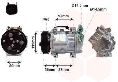 Compressor, air conditioning (1800K431)