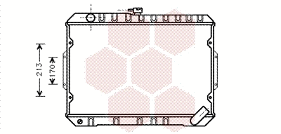 Radiator, engine cooling (32002027)