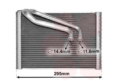 Evaporator, air conditioning (1700V443)