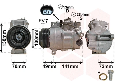 Compressor, air conditioning