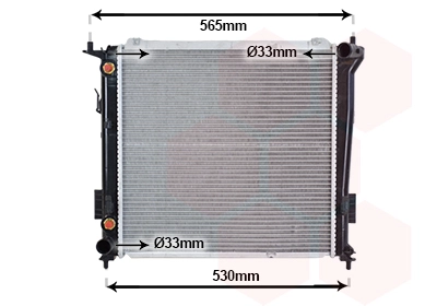 Radiator, engine cooling (82012730)