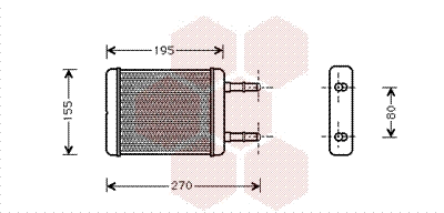 Heat Exchanger, interior heating (82006064)
