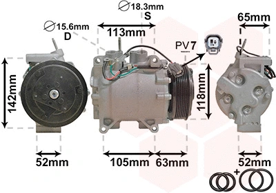 Compressor, air conditioning