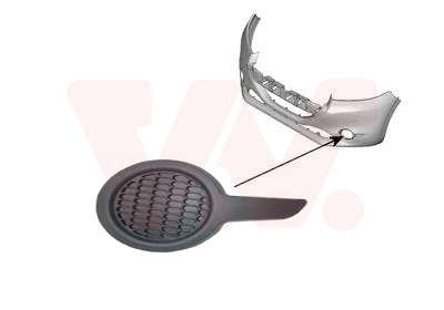 Ventilation Grilles, bumper