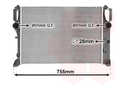 Radiator, engine cooling (30002394)