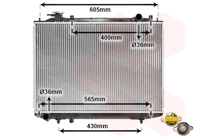 Radiator, engine cooling