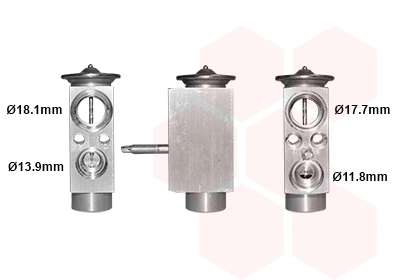 Expansion Valve, air conditioning (06001238)