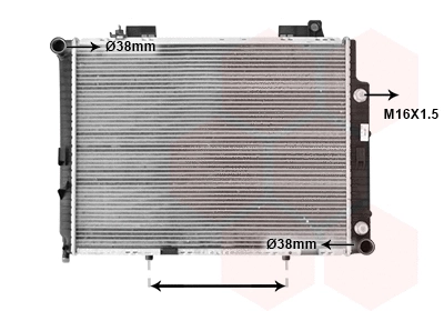 Radiator, engine cooling (30002209)