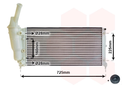 Radiator, engine cooling