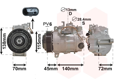 Compressor, air conditioning (3000K710)