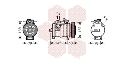 Compressor, air conditioning (3000K494)