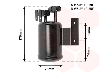 Dryer, air conditioning (5800D017)